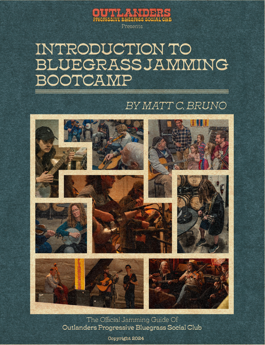 Matt C Bruno Store - Introduction to Bluegrass Jamming